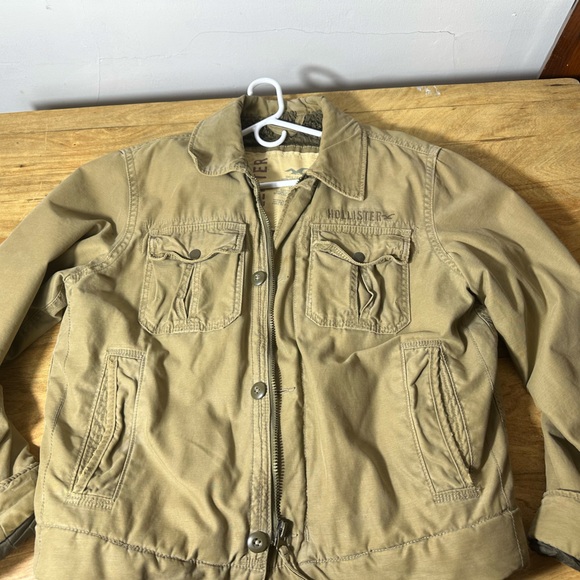 Men’s size Large Hollister fleece lined jacket - Picture 1 of 10